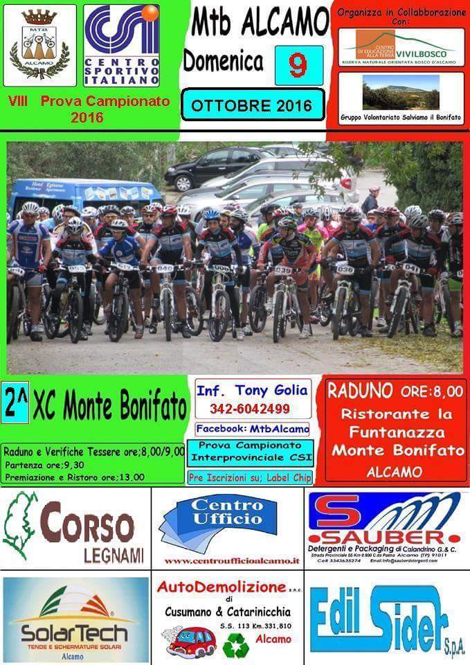 MTB - Alcamo 2° XC Monte Bonifato